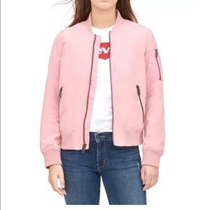 🤍NWOT! Levi’s Strauss Pink Bomber Jacket